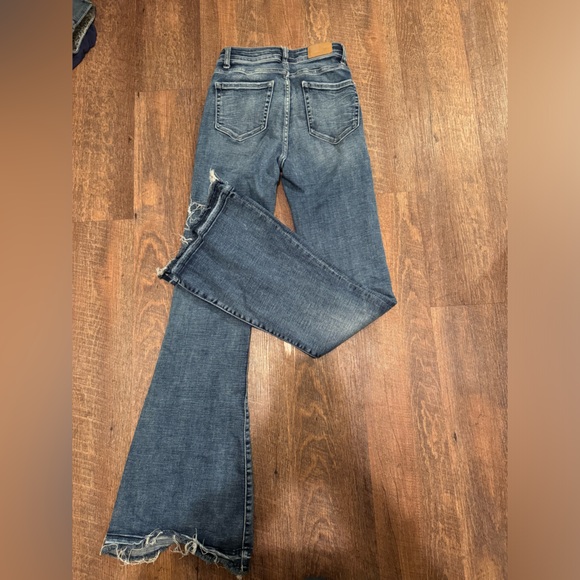 BKE high rise flare jeans. - Picture 2 of 4